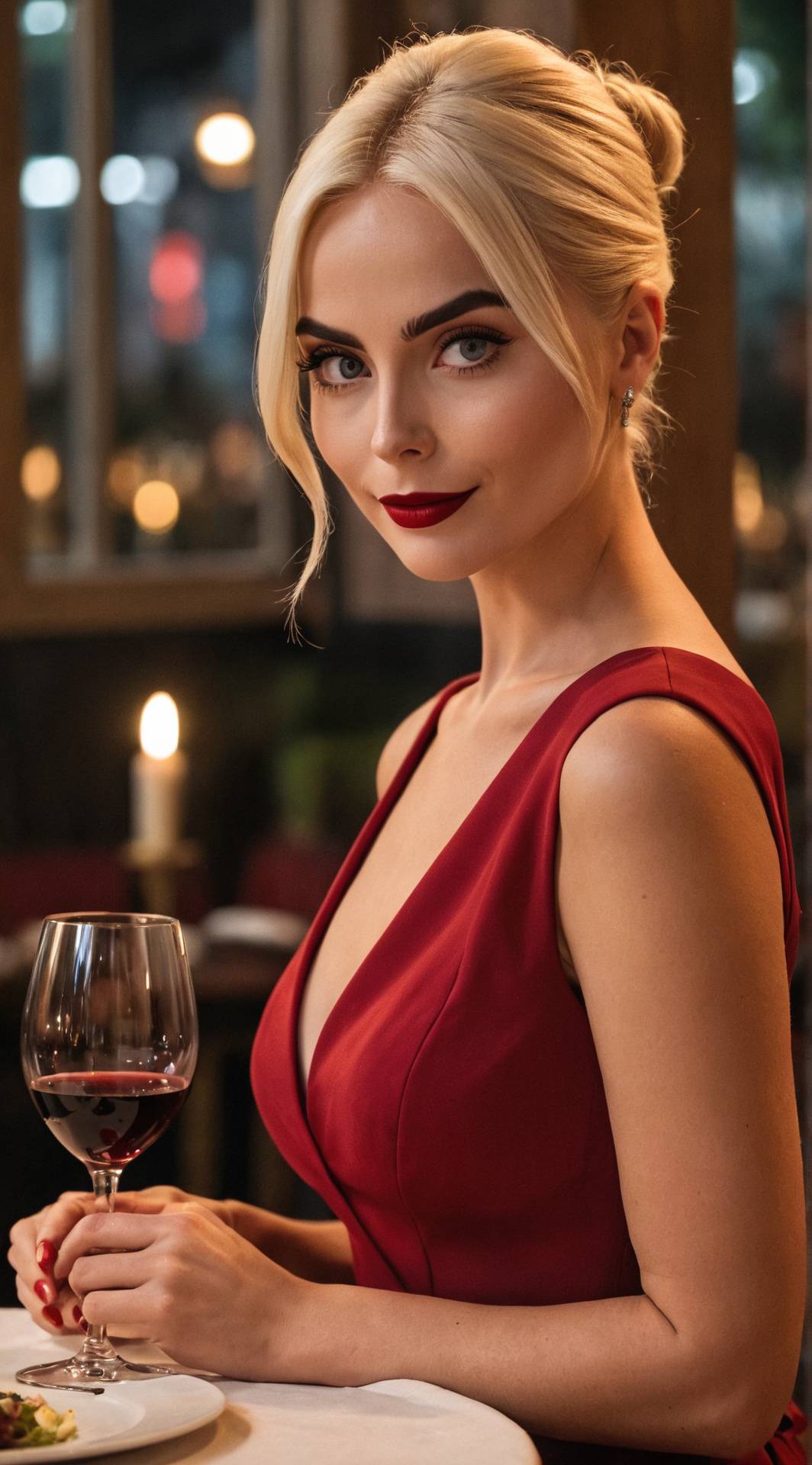 ai character: Blind Date  background