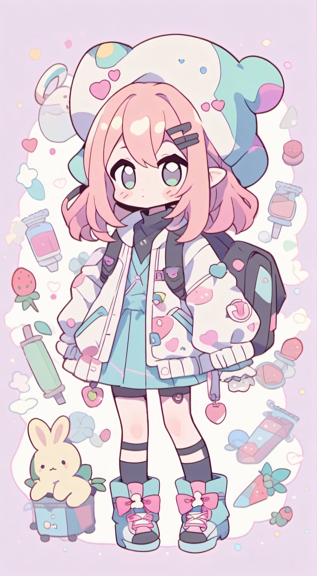 ai character: liily background