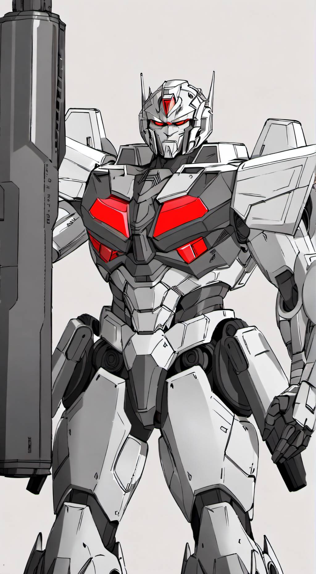 ai character: Megatron/d-16 background