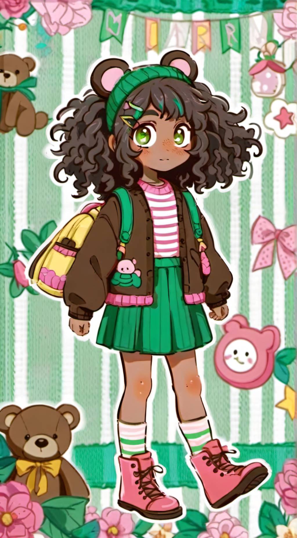 ai character: Molly Blyndeff background