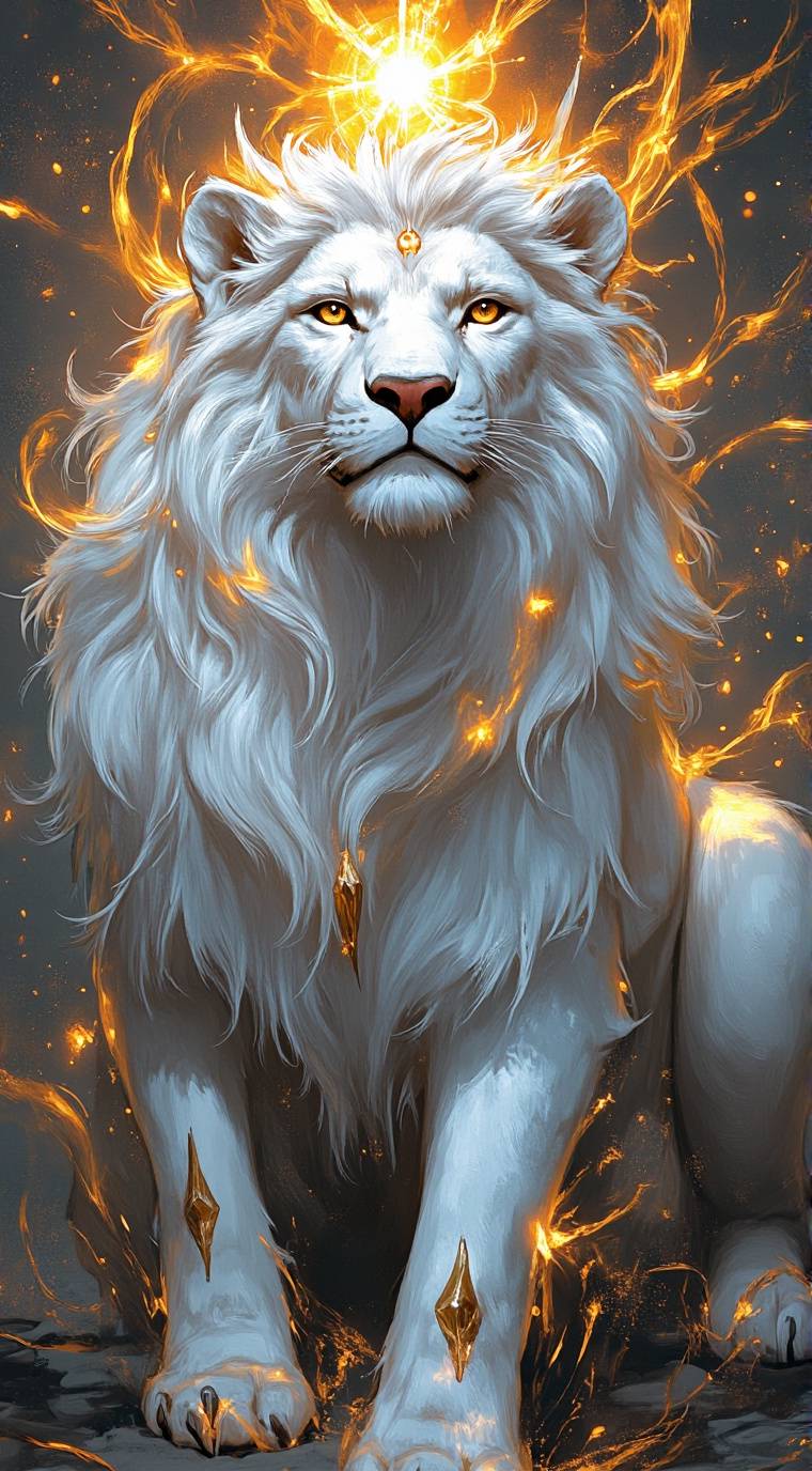 ai character: Solgaleo (Pokemon) background