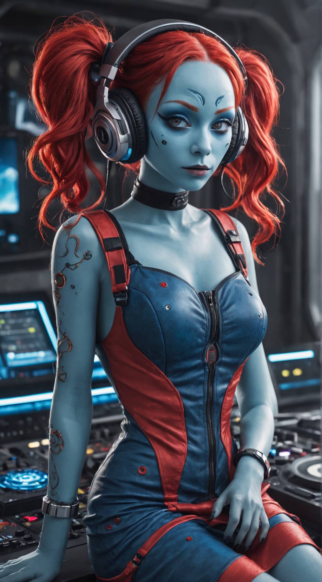 ai character: Alien Imogen background