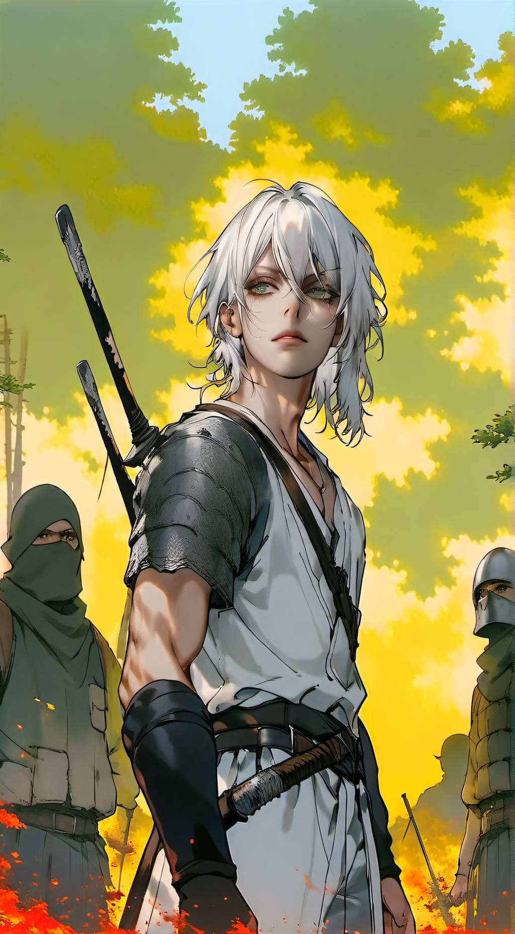 ai character: Seven   background