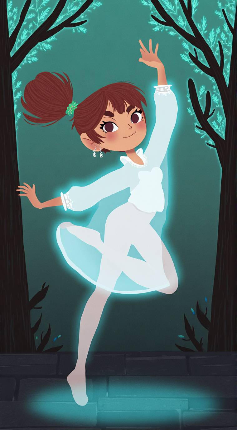 ai character: gymnastics mha background