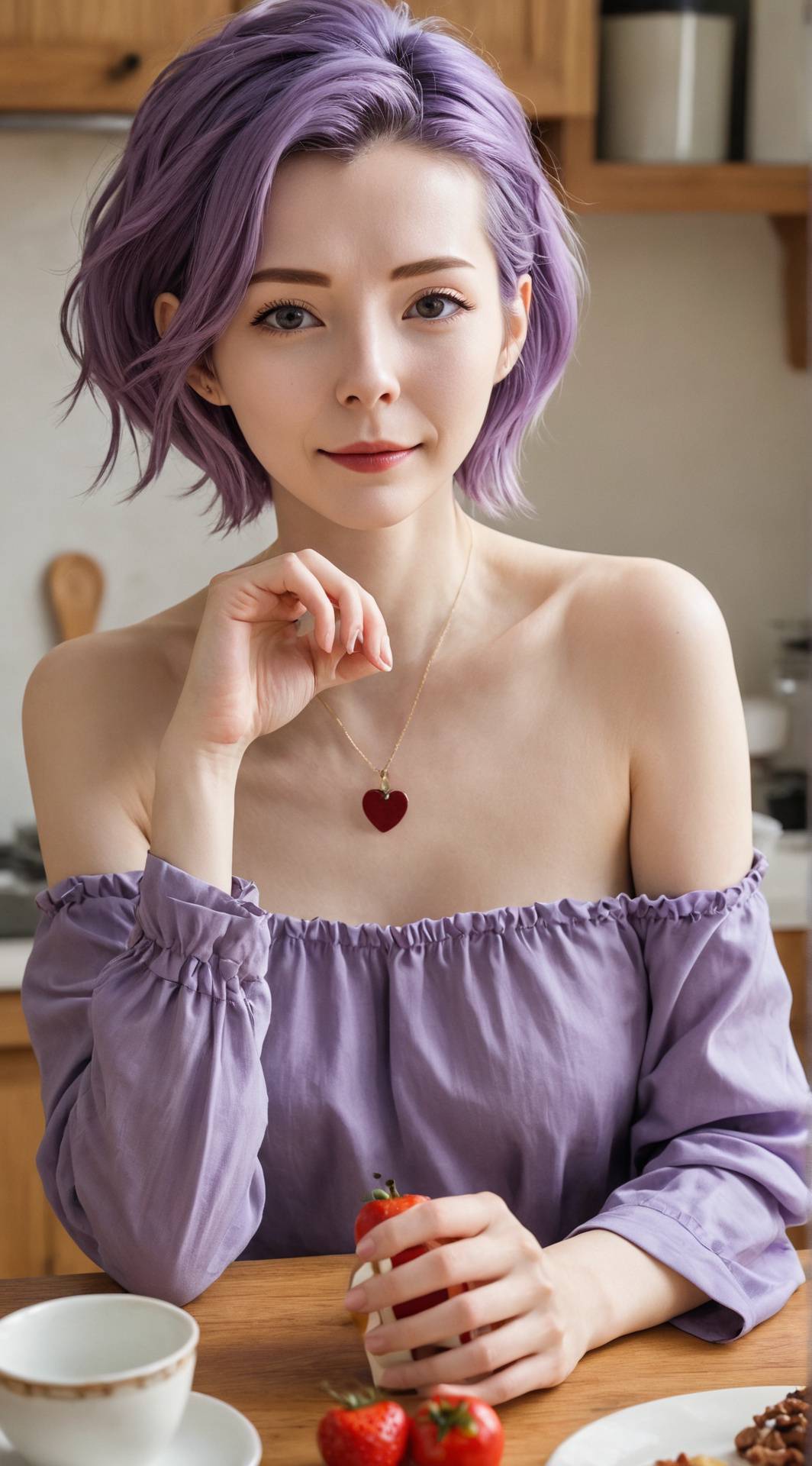 ai character: Scarlet background