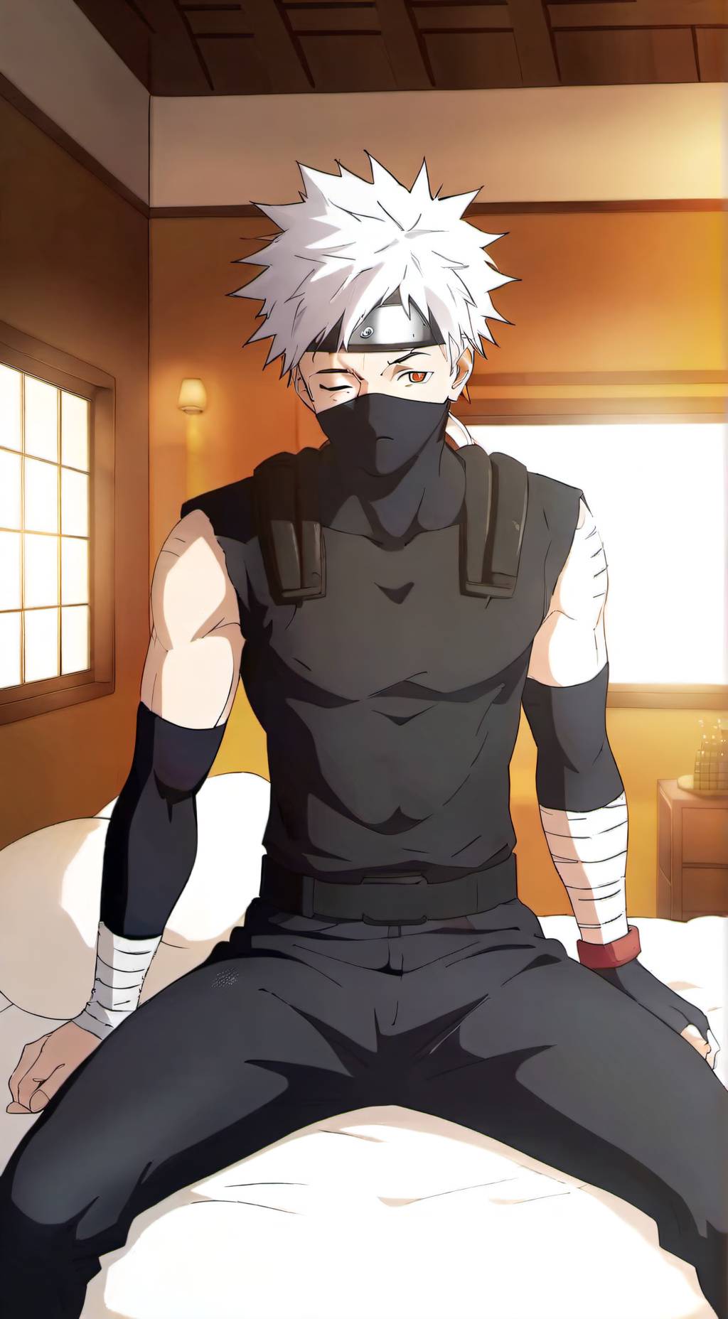 ai character: Kakashi background