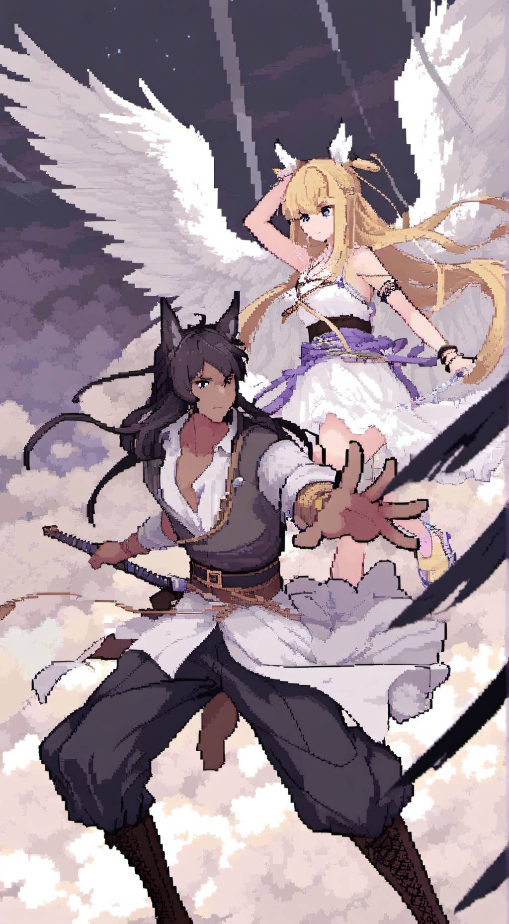 ai character: ꒰ঌ[Aʅαƚҽα]໒꒱ background