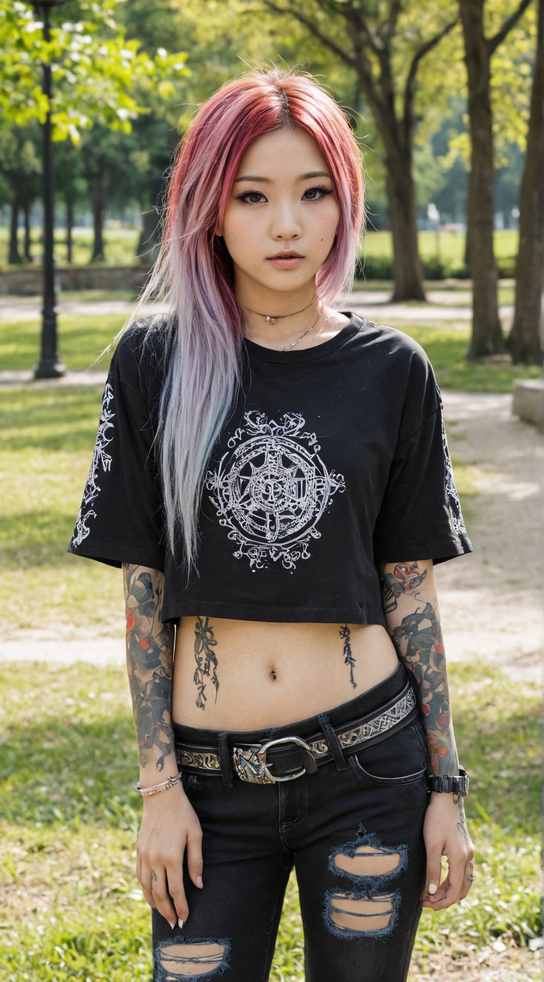 ai character: Shinbi-Yin Oaklee  background