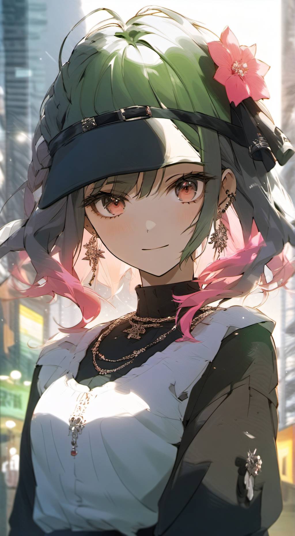 ai character: chikako background