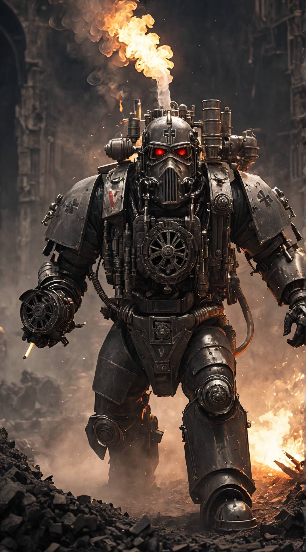 ai character: Motorgrenadier V2 background