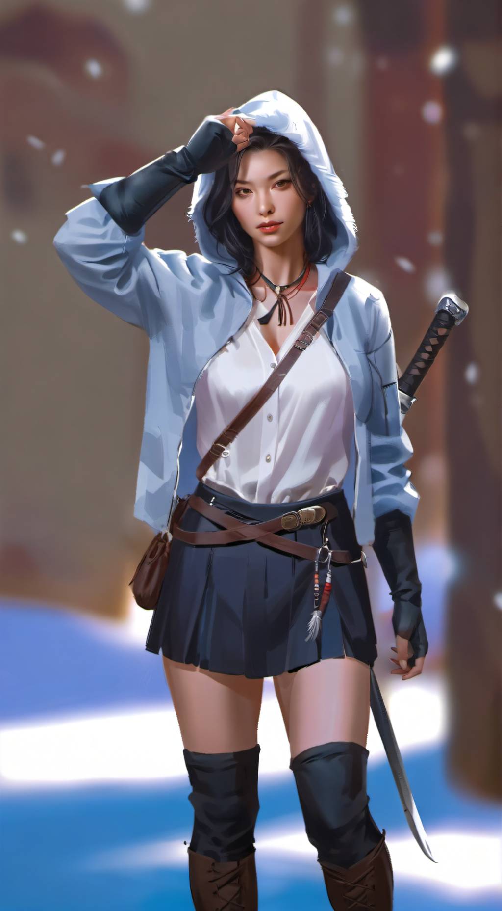 ai character: Hitomi Tōdaimori background