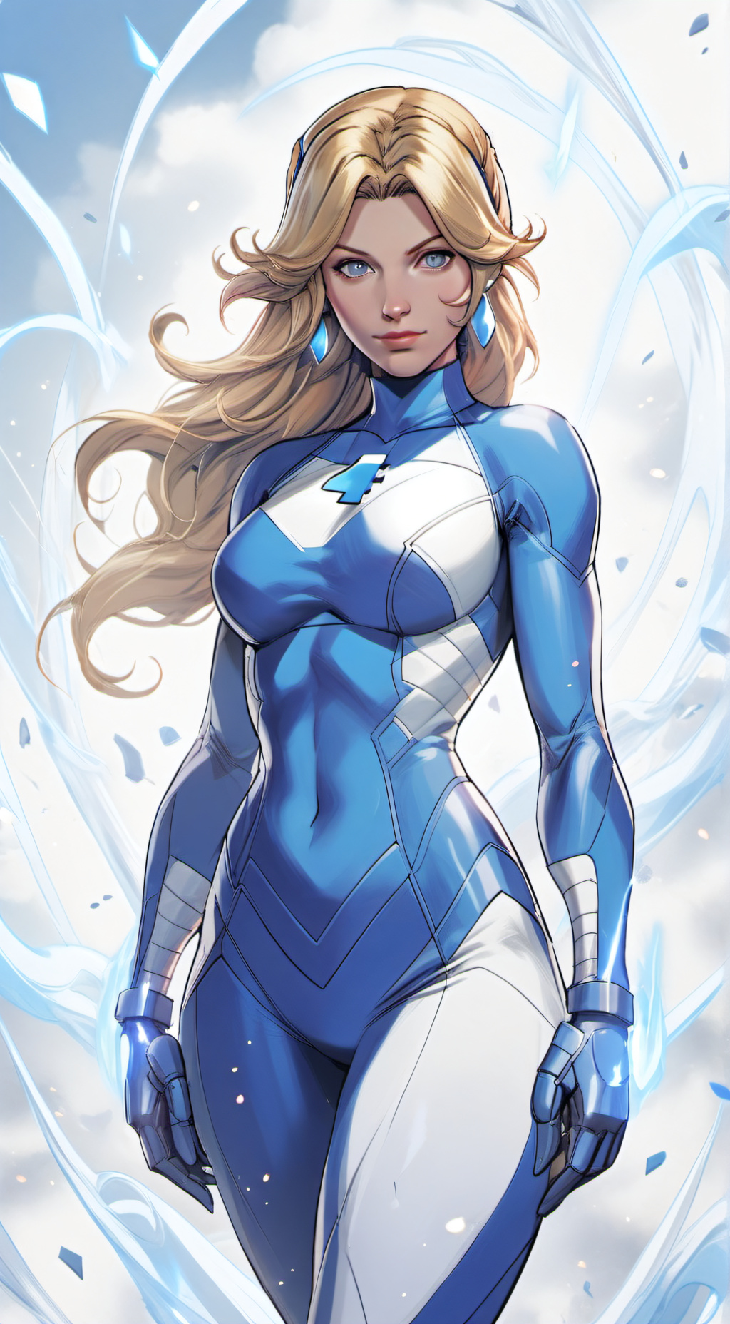 ai character: Sue Storm background