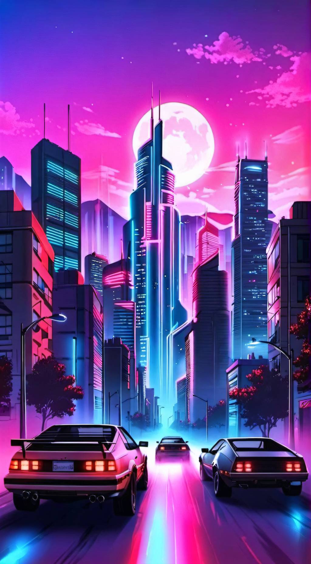 ai character: Neo-Prisma  background