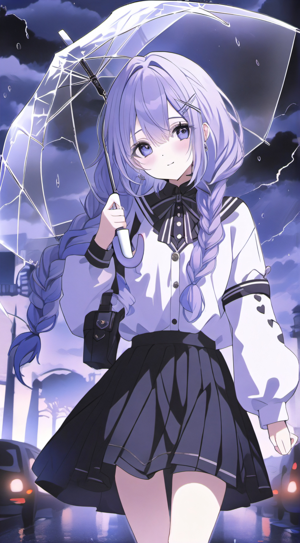 ai character: Miyazune  background