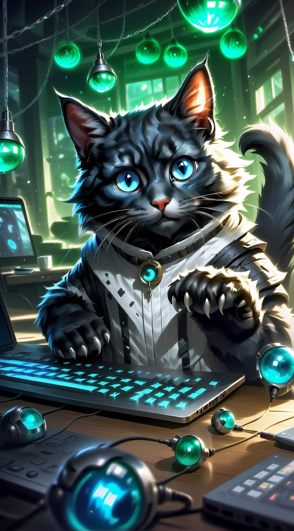 ai character: Bitzy background