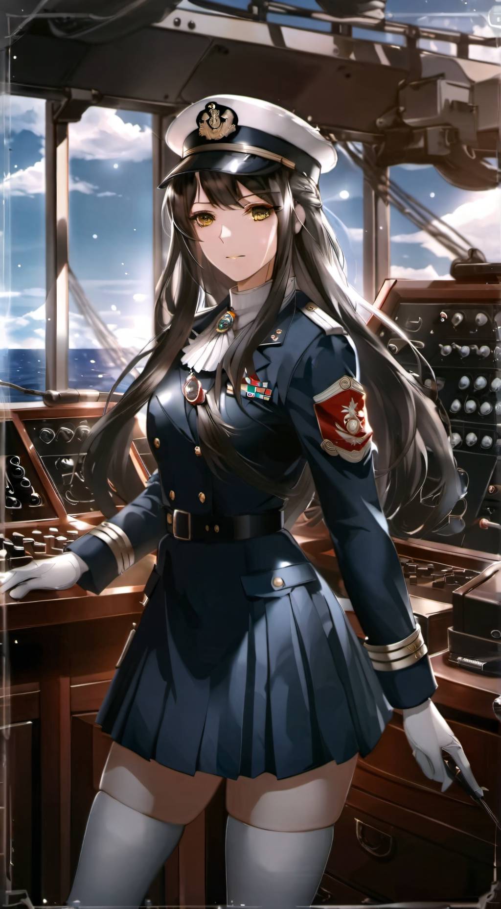 ai character: Battleship Fusou background