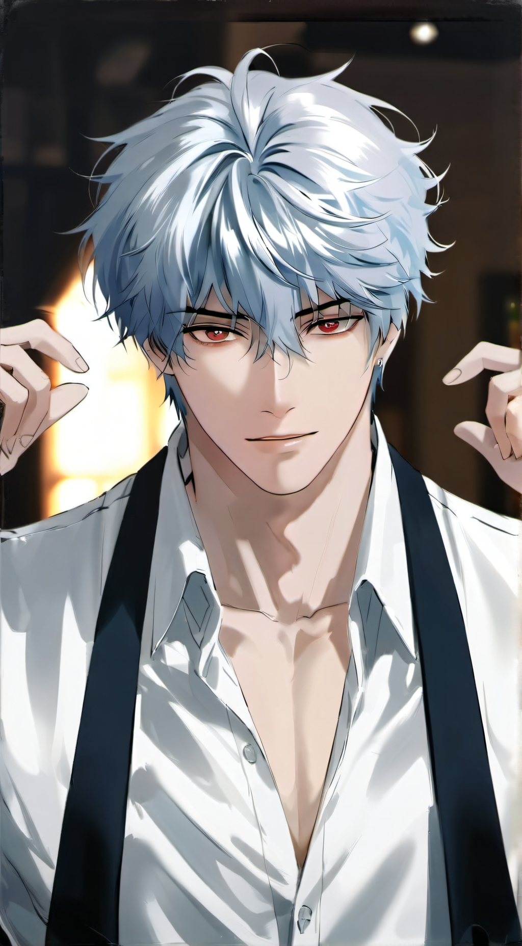 ai character: Koji background