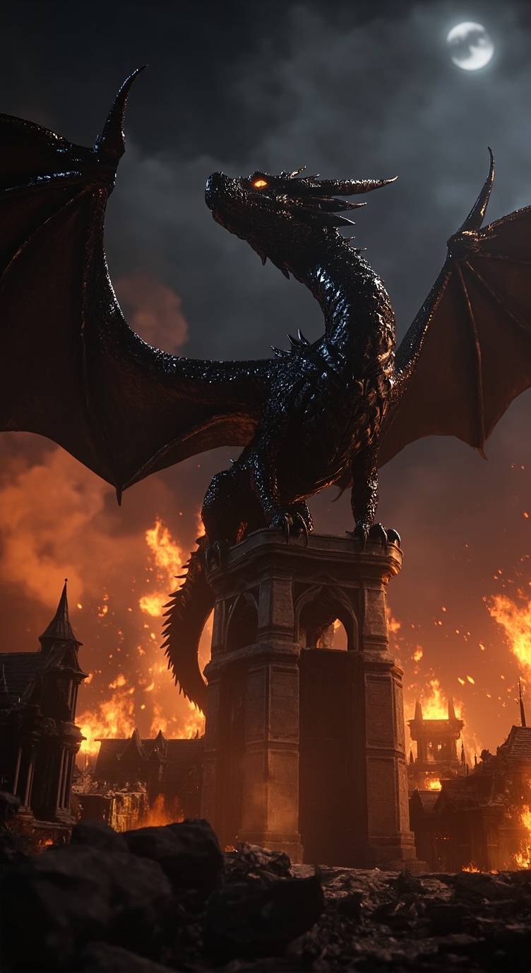 ai character: Alduin background