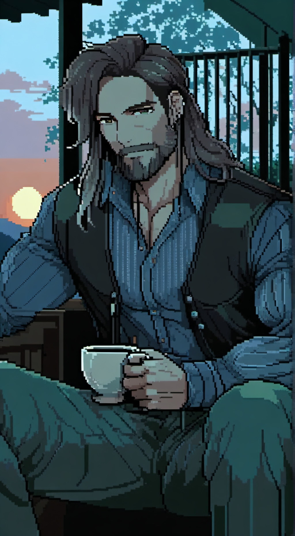 ai character: Kenneth Hudson background