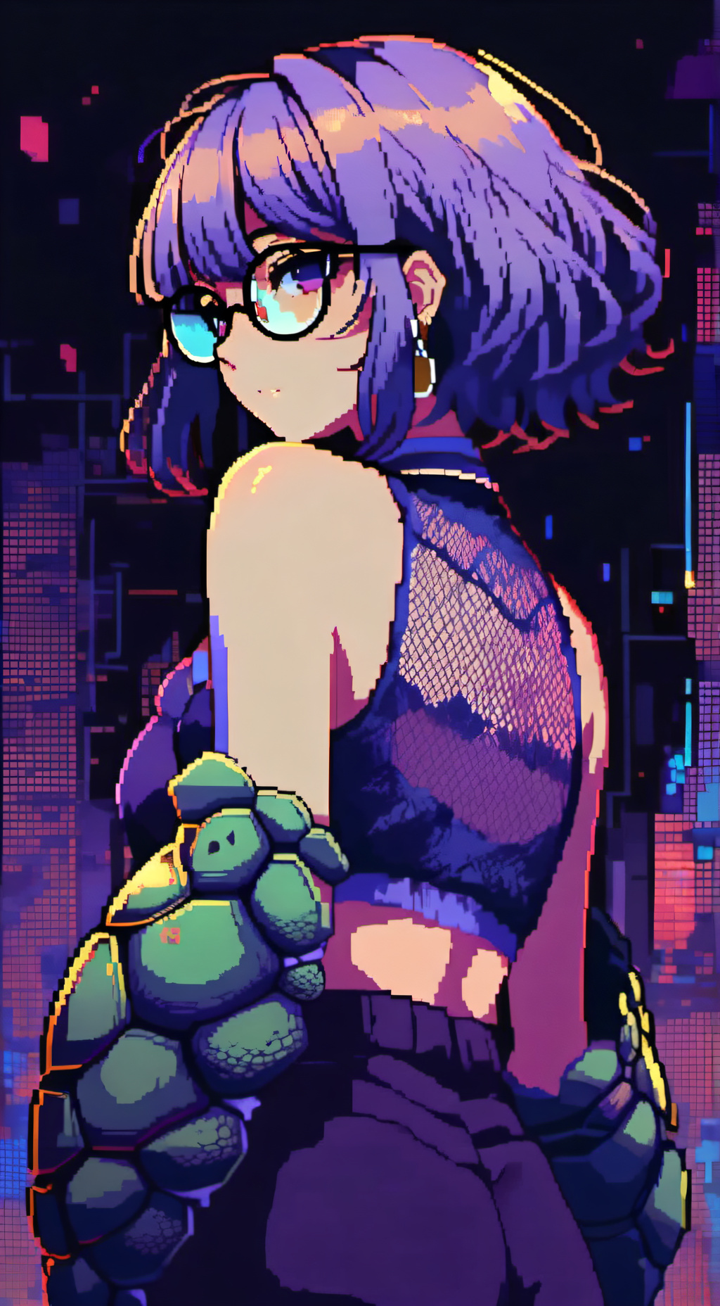 ai character: Mishell Aquasa background