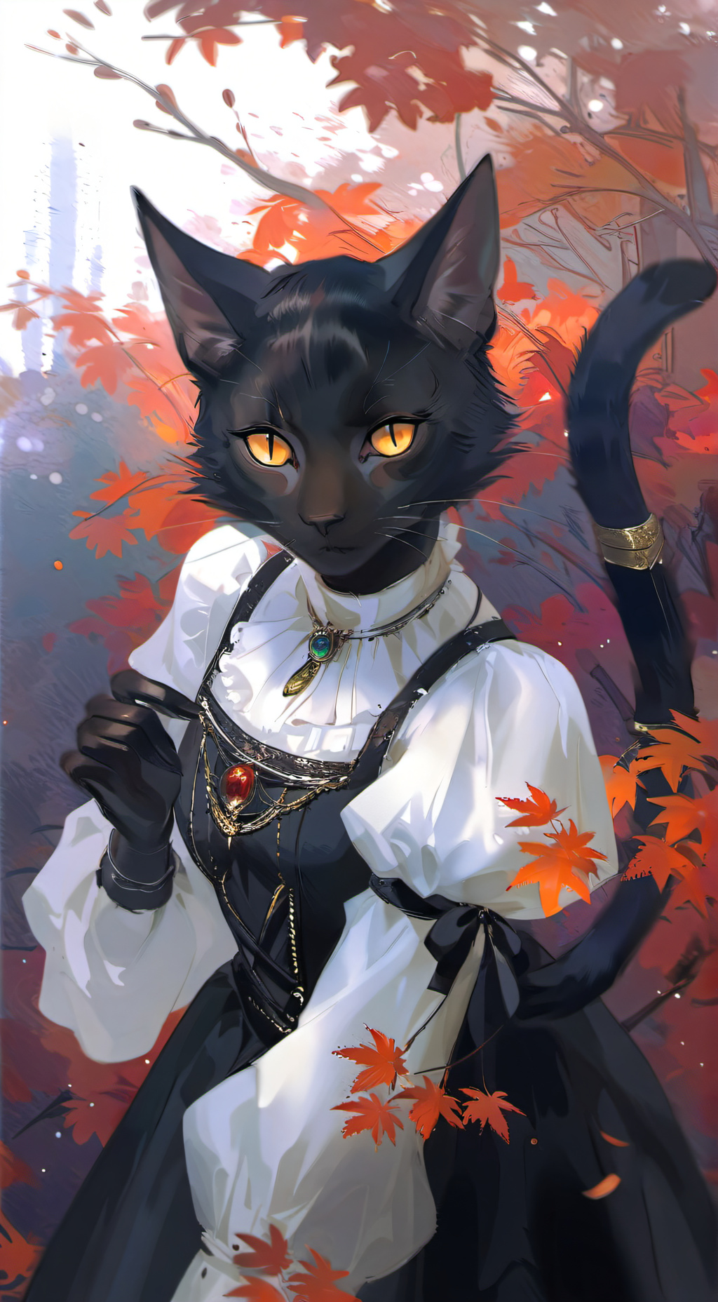 ai character: Precious background