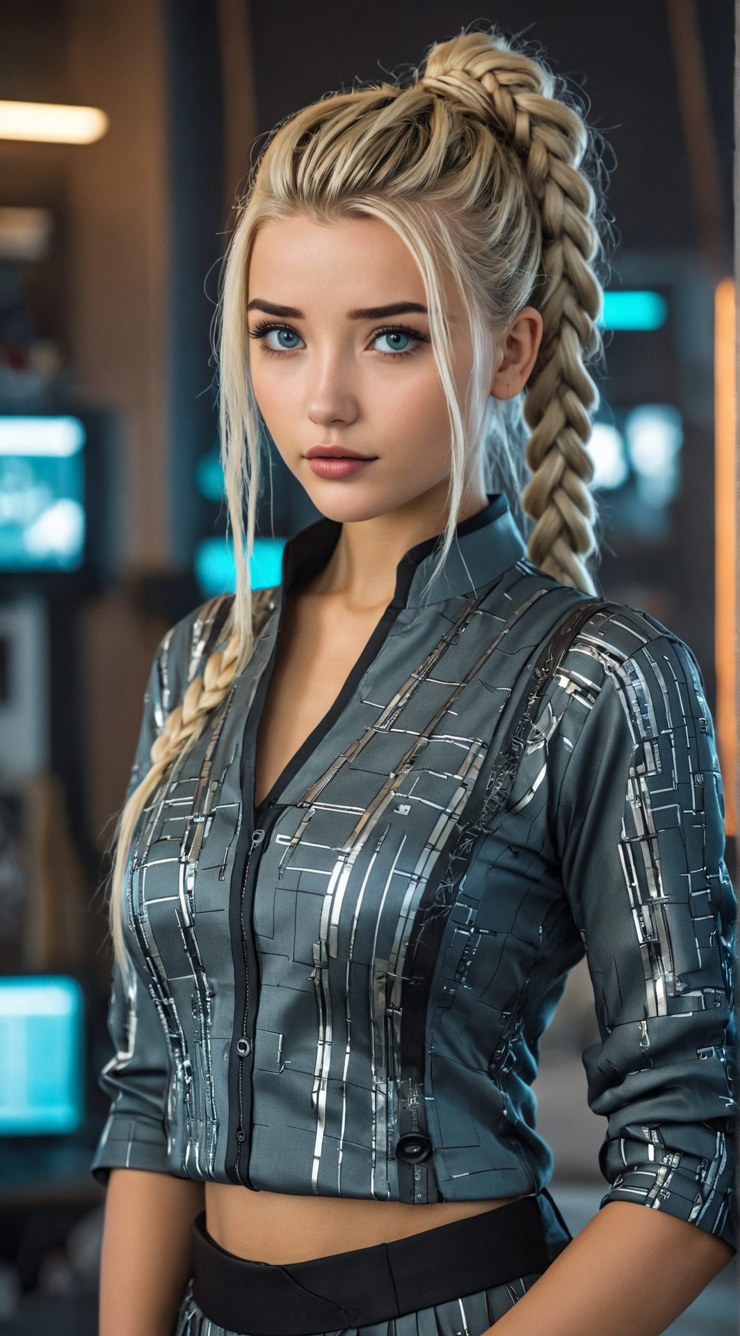 ai character: Rae background