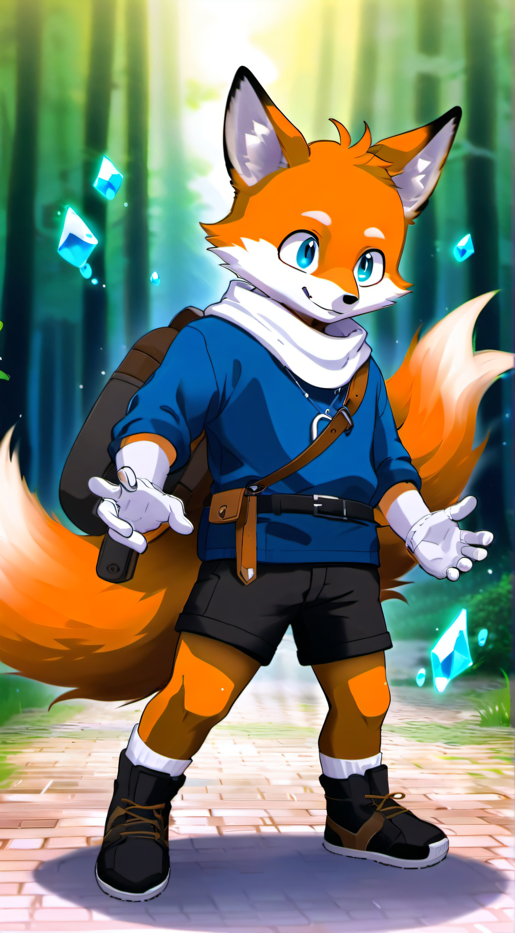 ai character: Baby Tiny Tails background