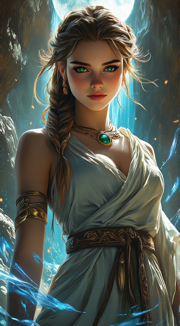 ai character: Alexandra background