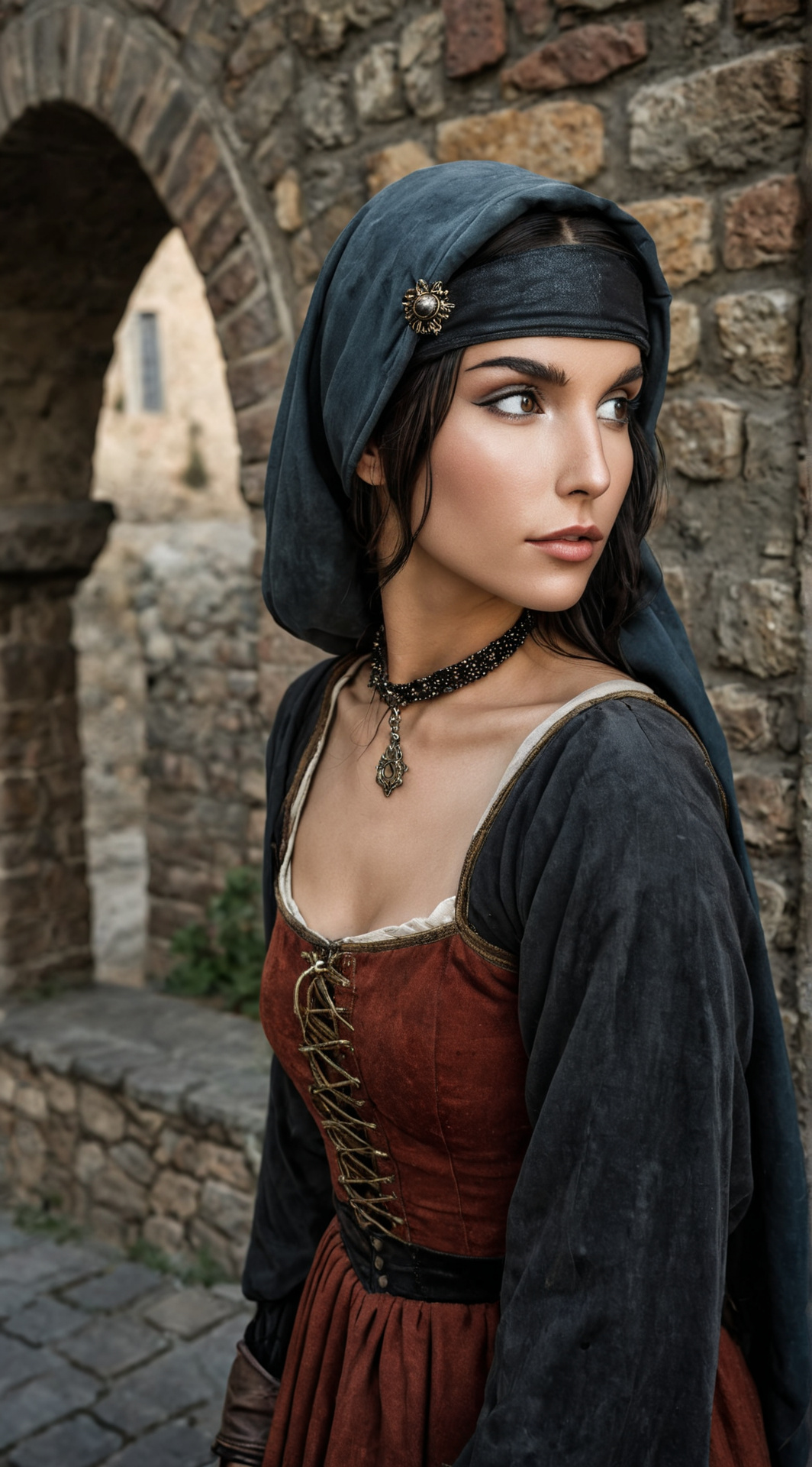 ai character: Rubí  background