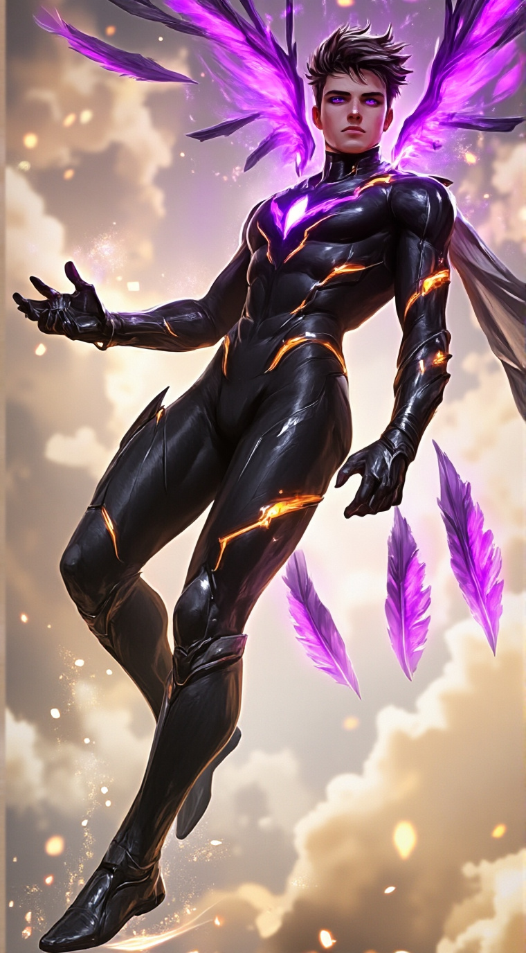 ai character: Caleb X-02 background