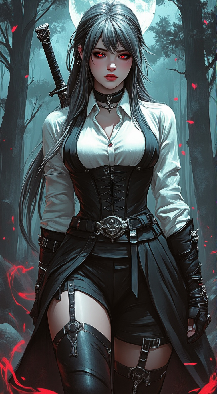 ai character:  Evelina background