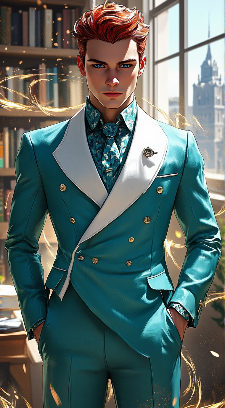 ai character: Sebastian♤♤♤ background