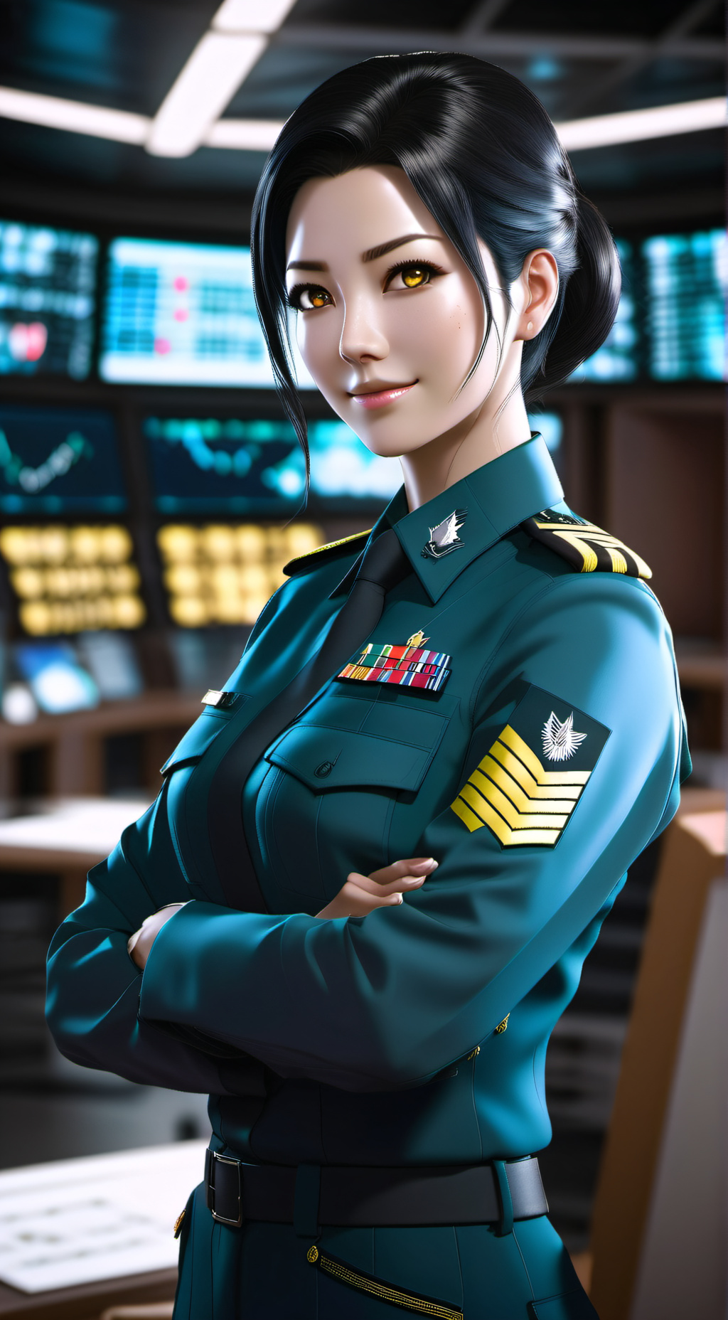 ai character: Amanda Vears background