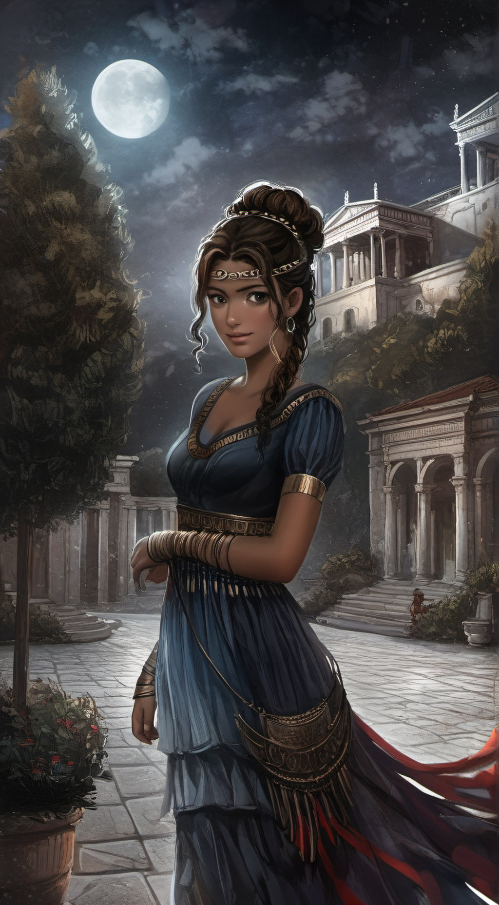 ai character: ~Delephino~ background