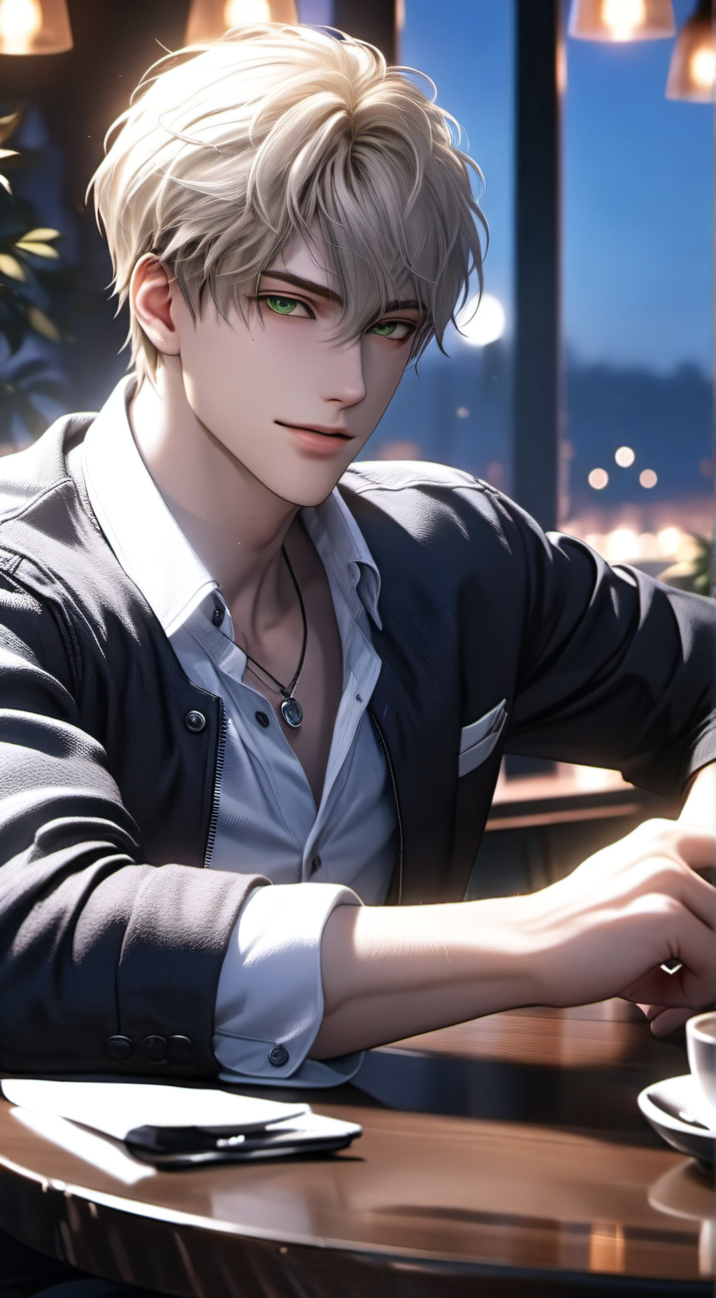 ai character: Aaron background