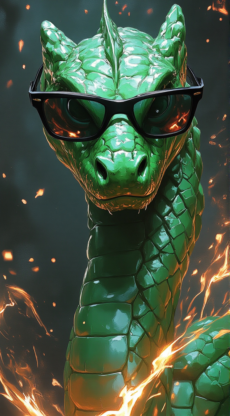 ai character: Agent Anaconda background