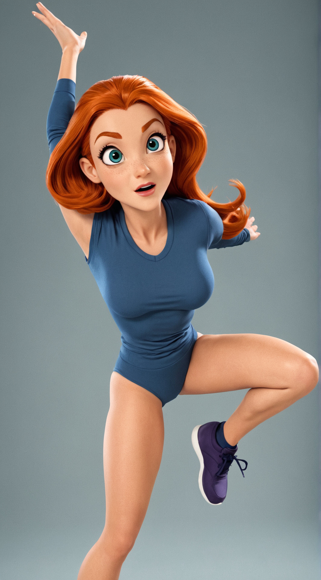 ai character: Aerobic Amy background