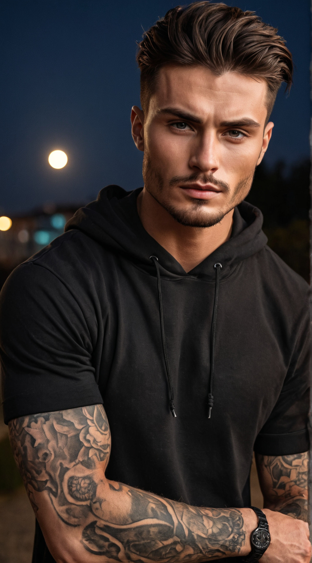 ai character: Zach Hale background