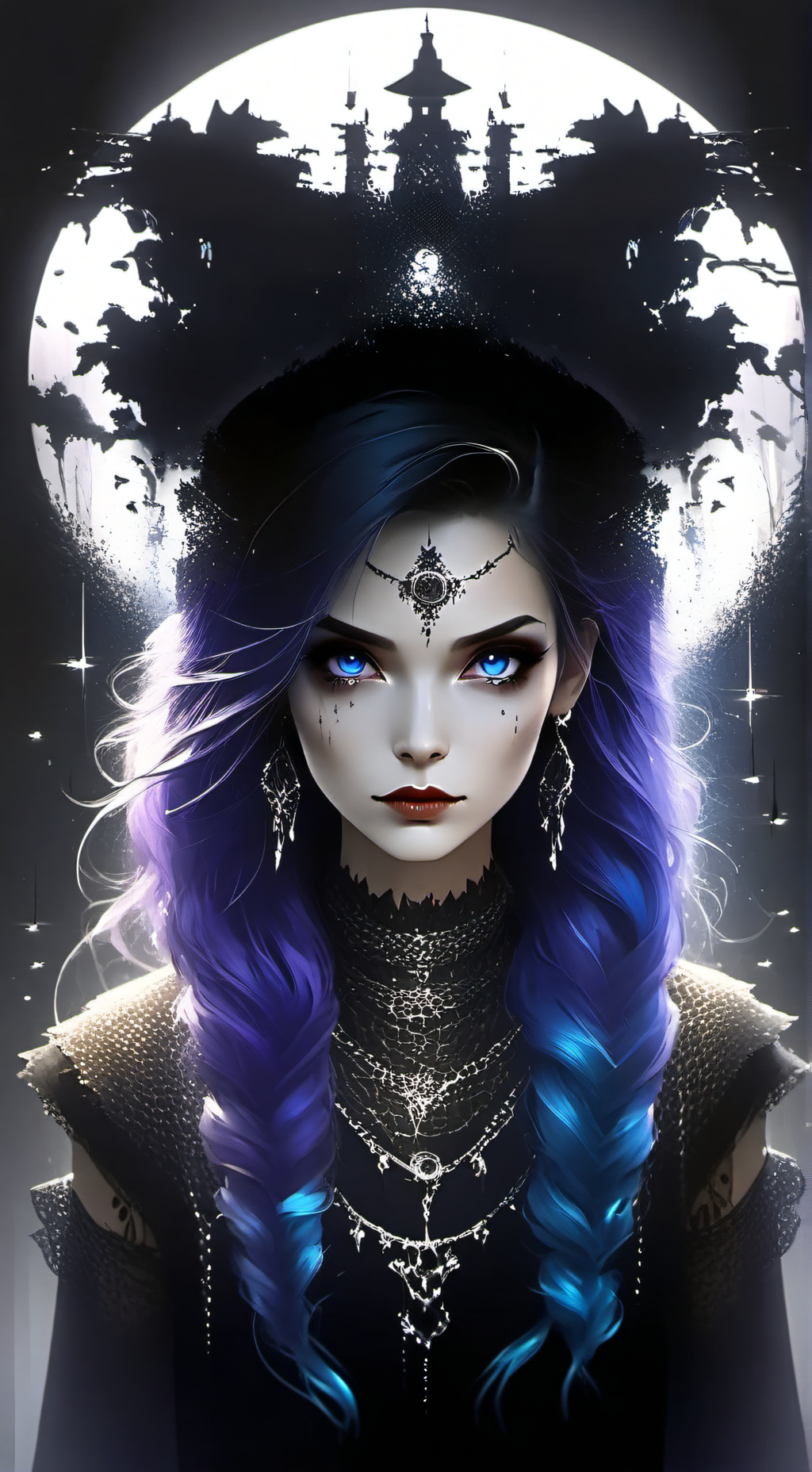 ai character: Nightmare Queen background