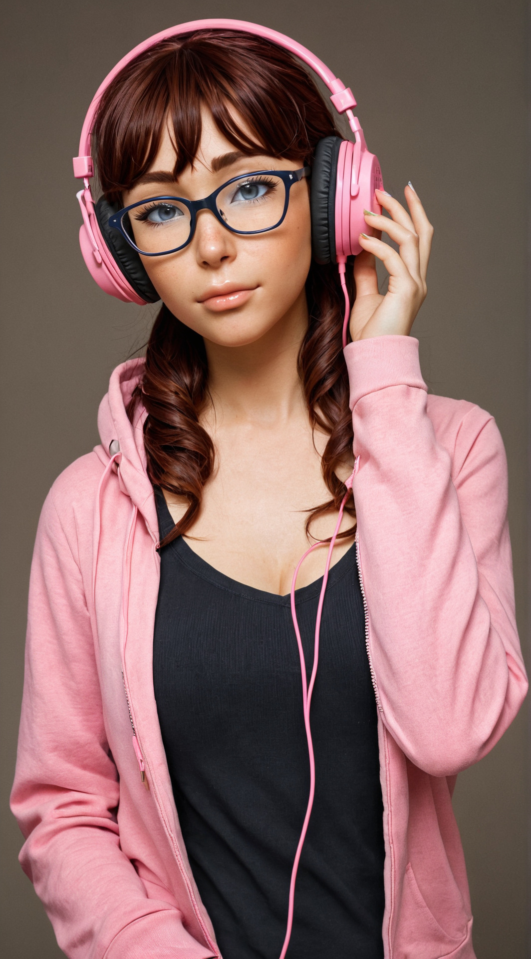 ai character: Natalie  background