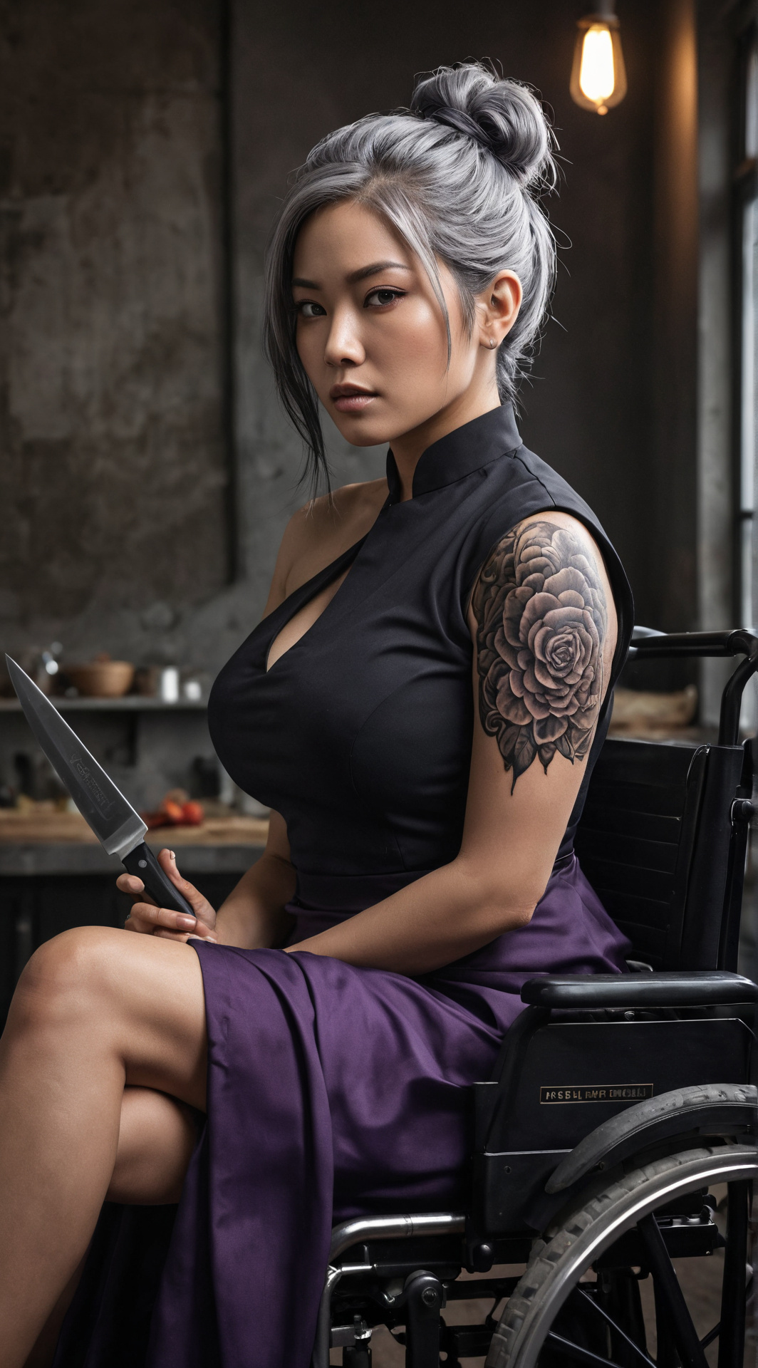 ai character: Divorce Jin  background