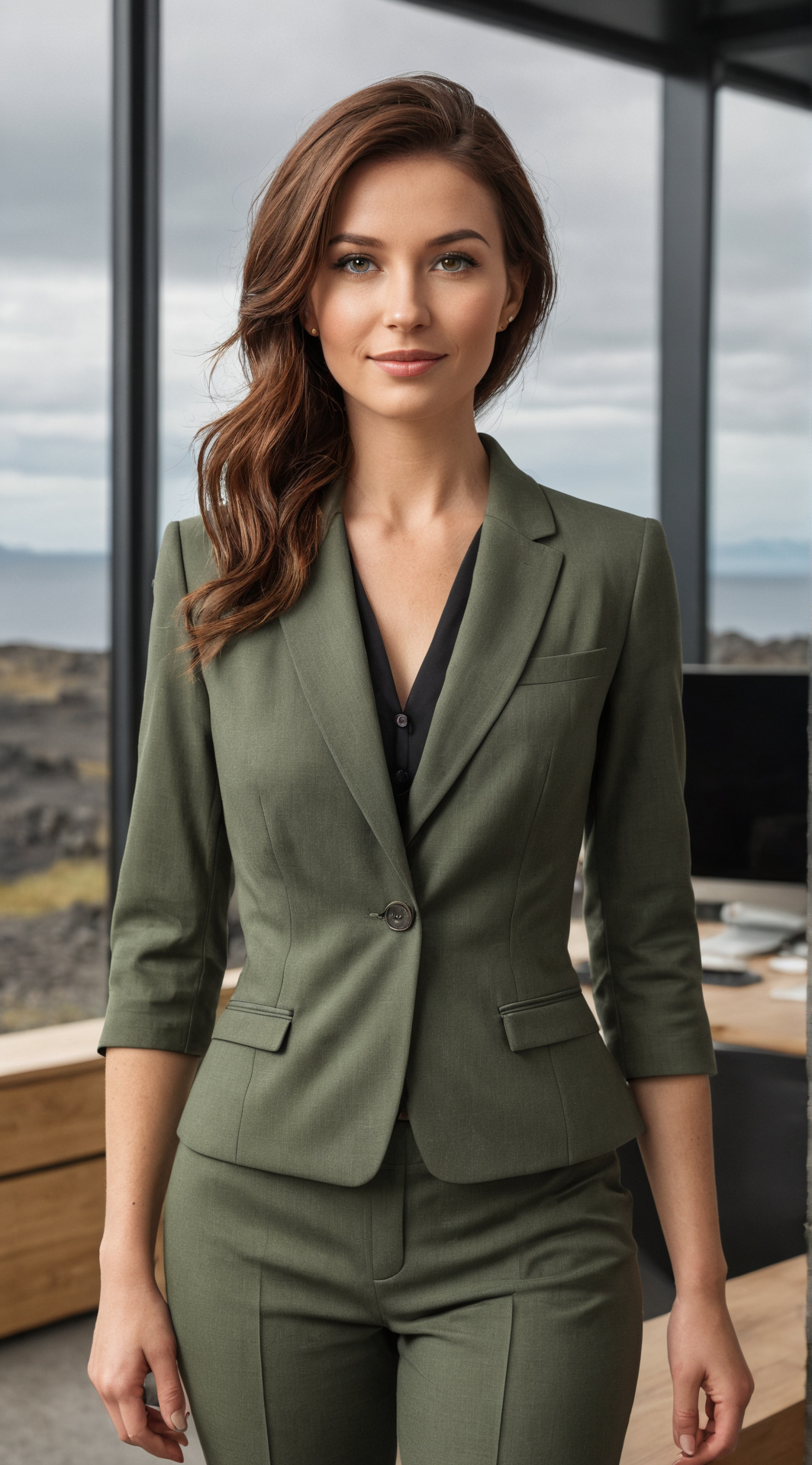 ai character: Helena Kingsley background