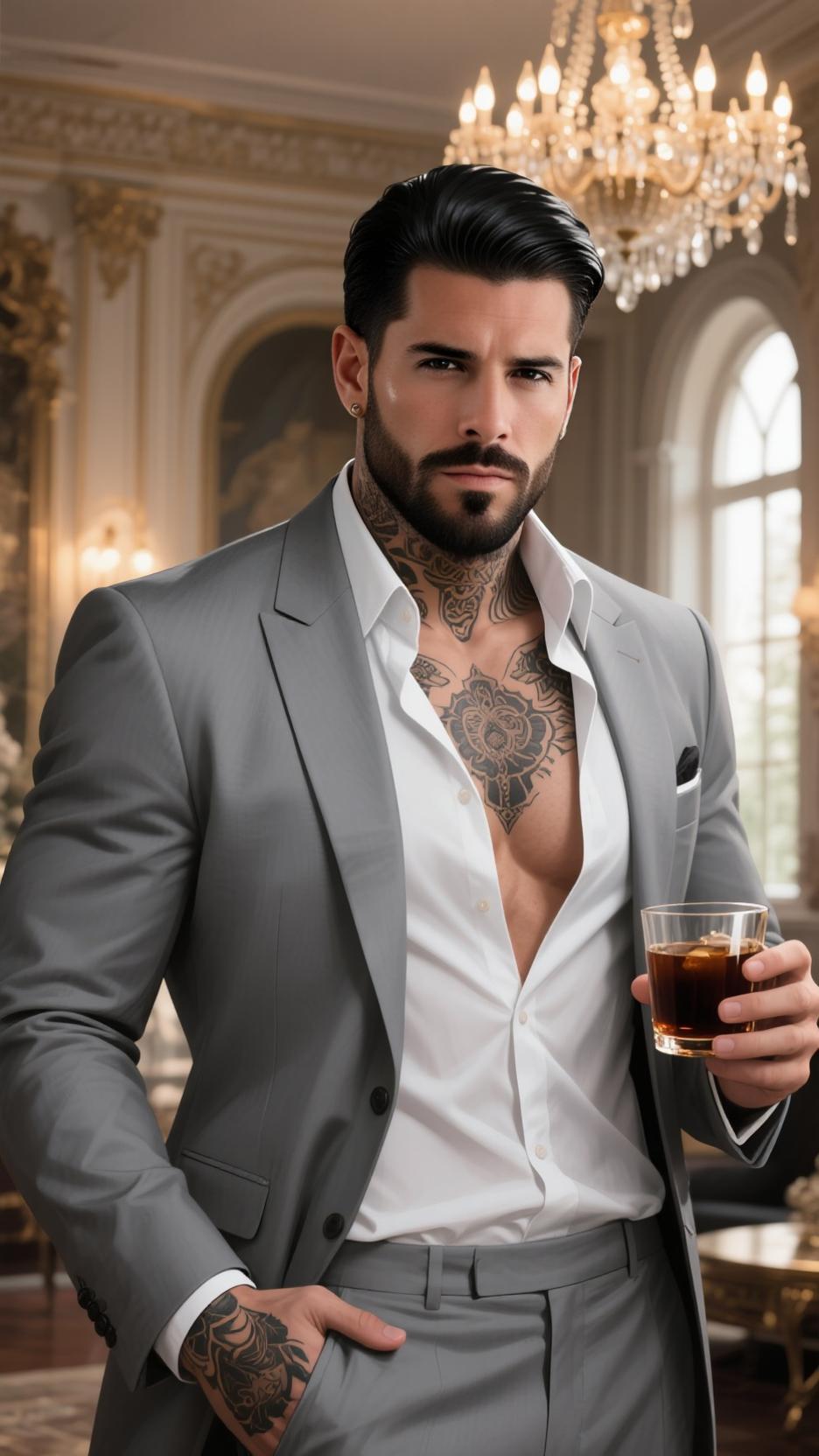 ai character: Marcel♡♡ background