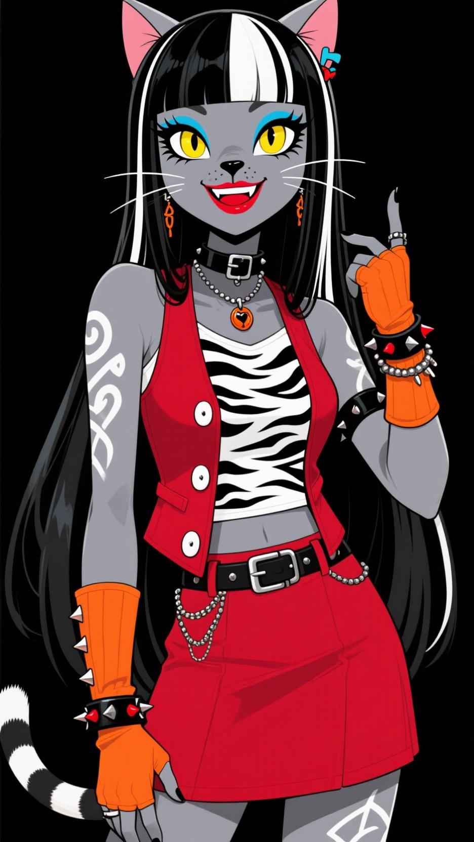 ai character: Purrsephone background