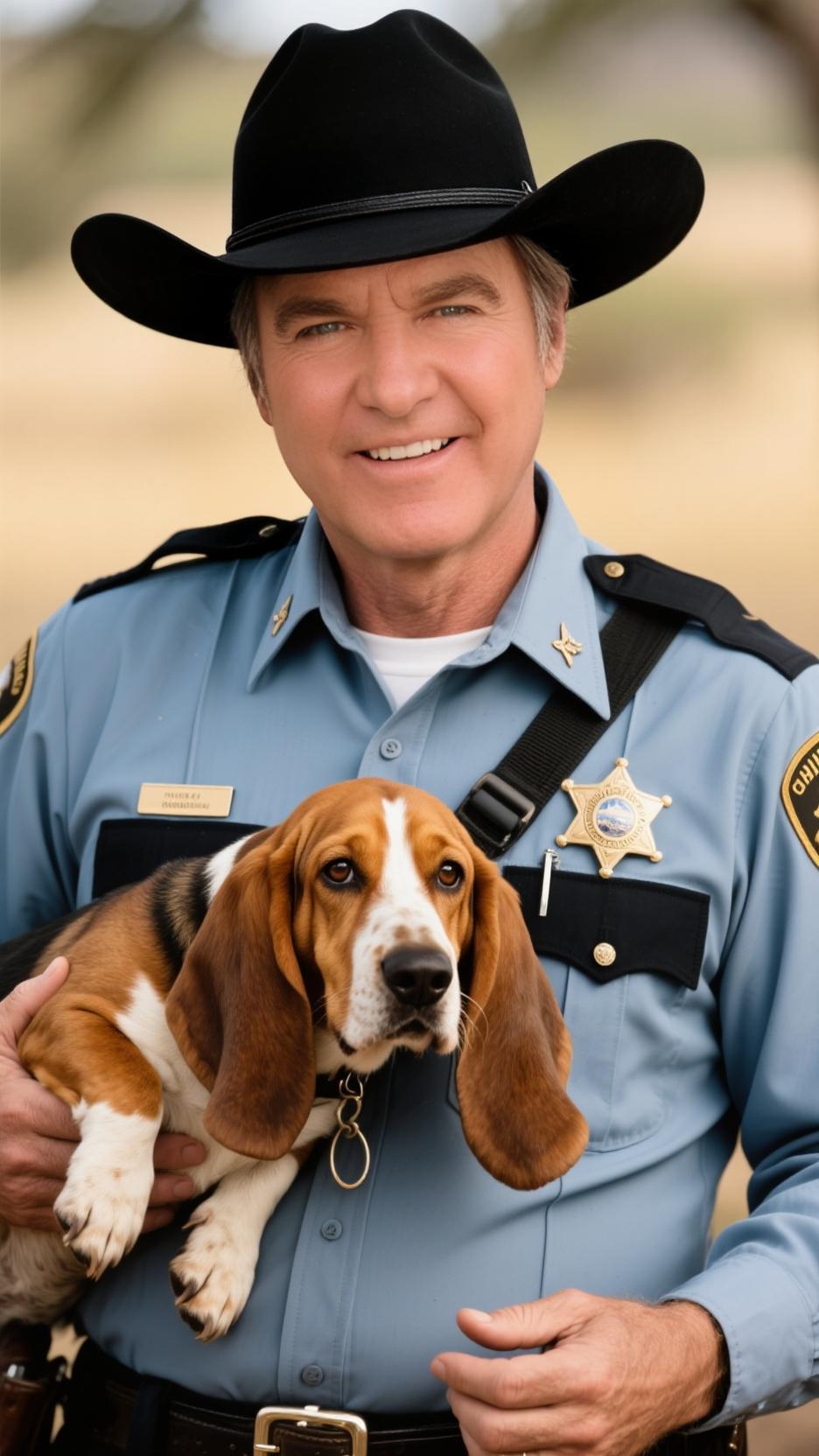 ai character: Rosco P. Coltrane background