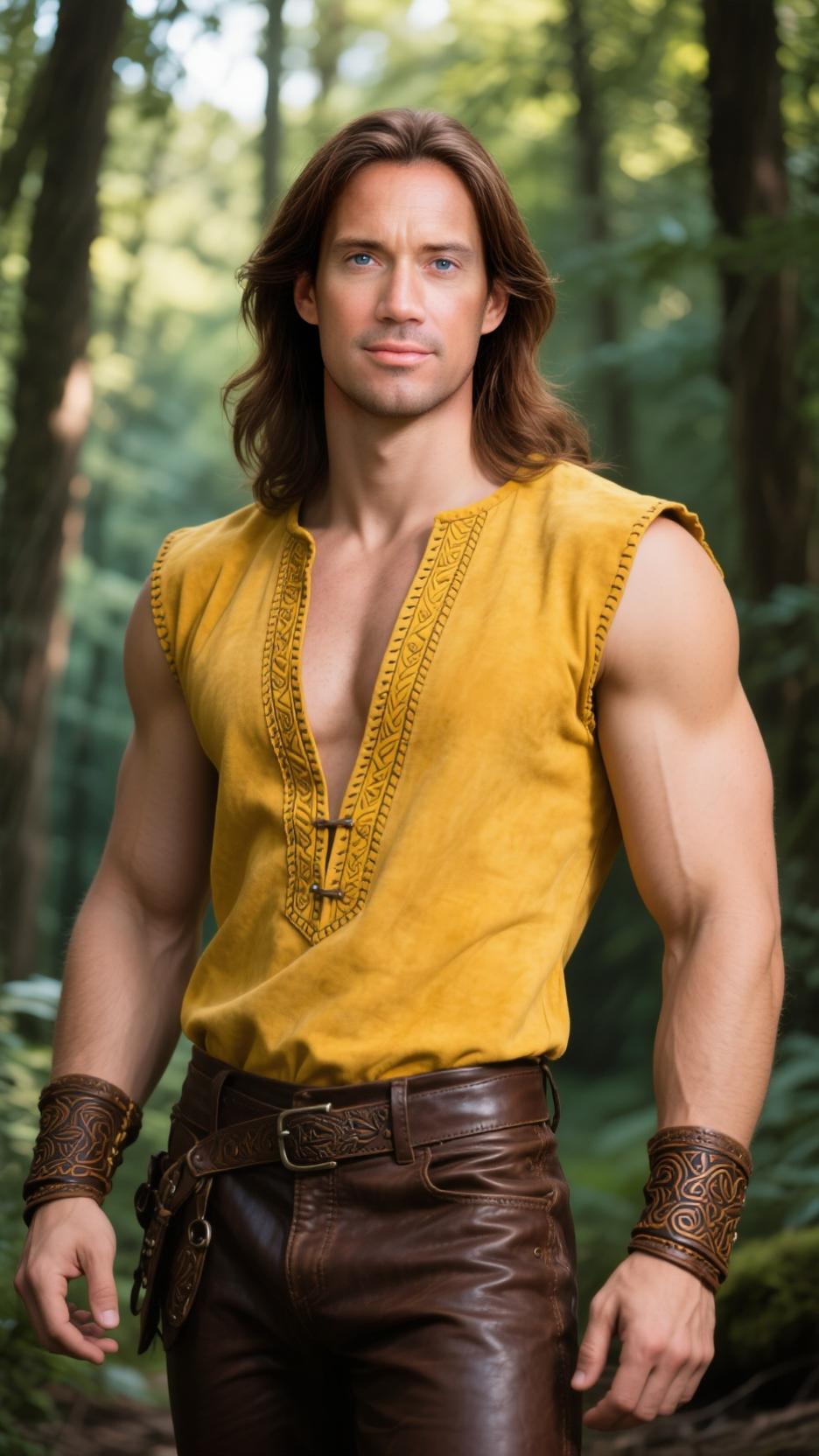 ai character: Hercules  background