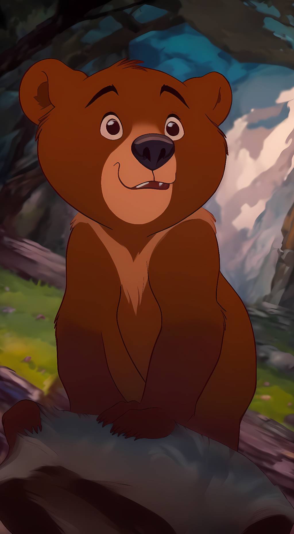 ai character: Koda background