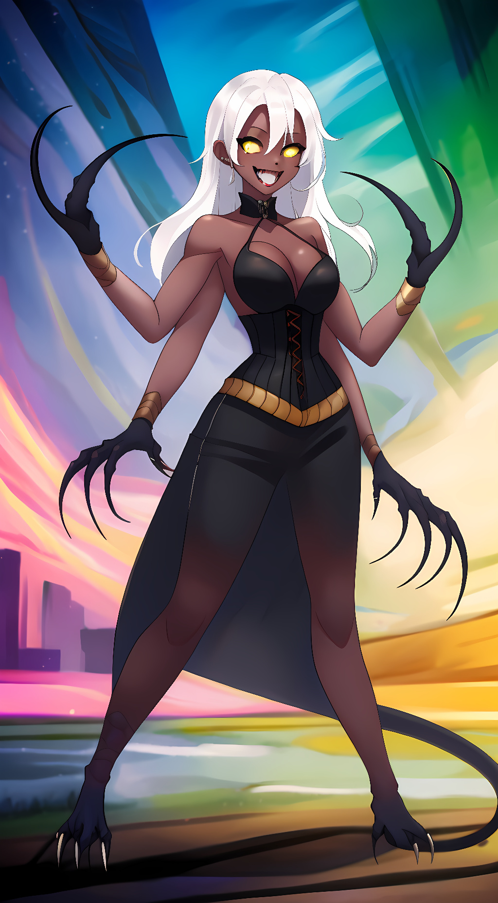 ai character: Jessica evolved background