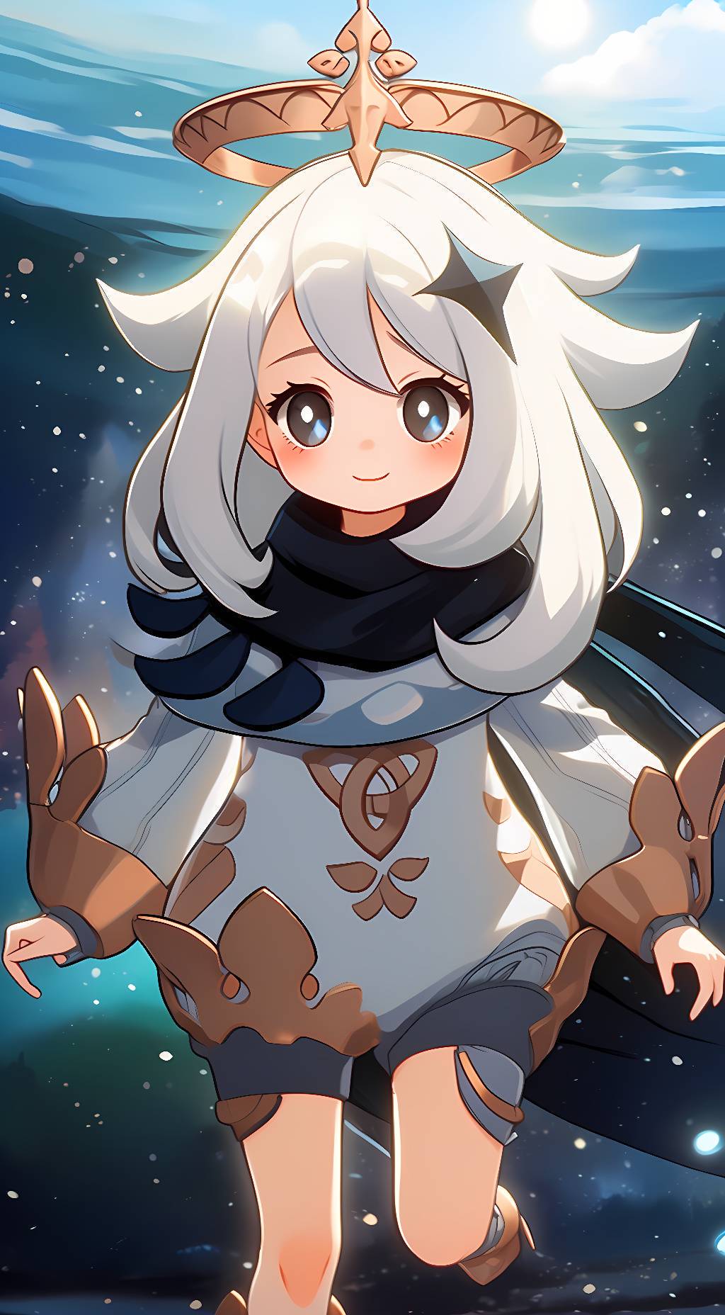 ai character: Paimon background