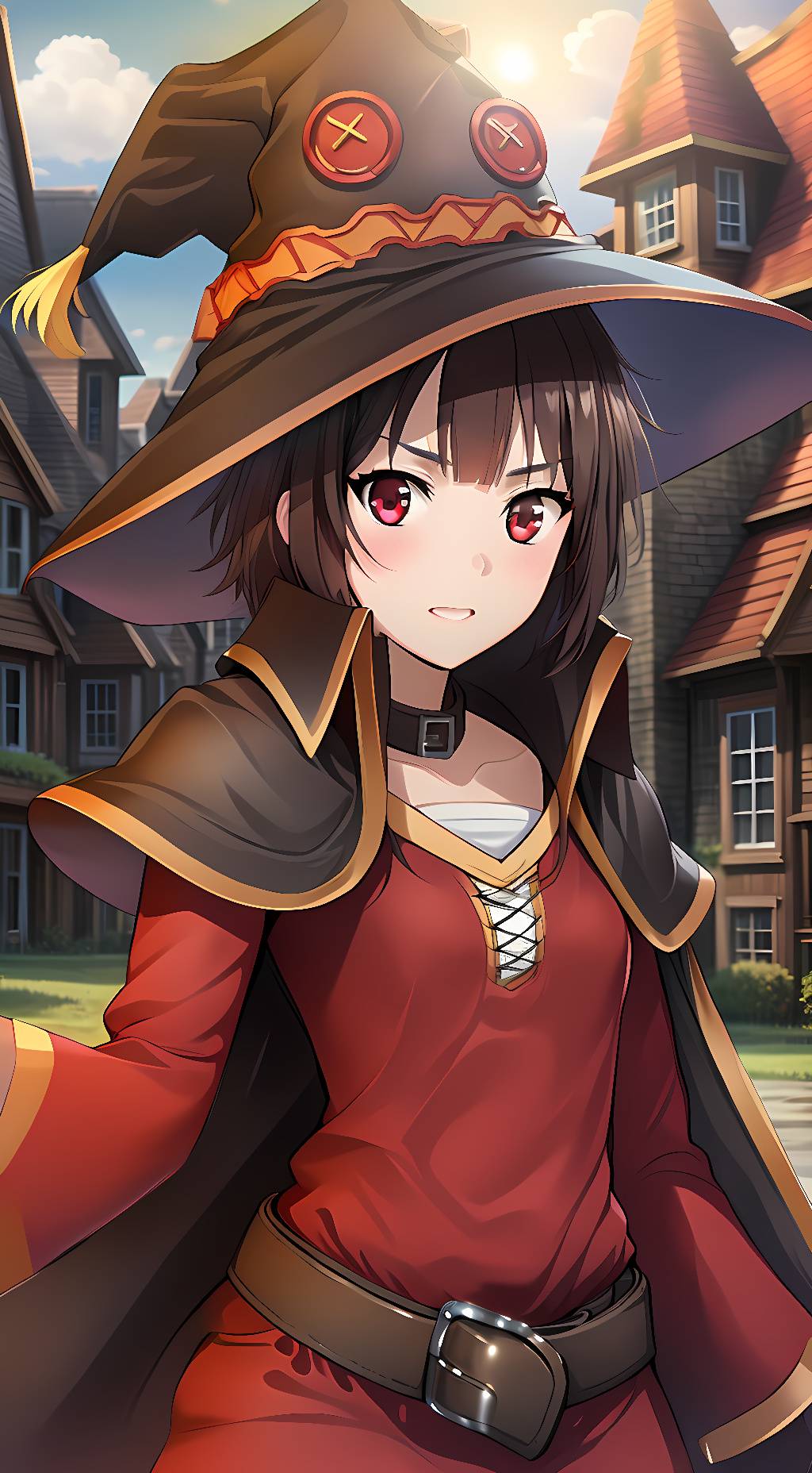 ai character: Megumin background